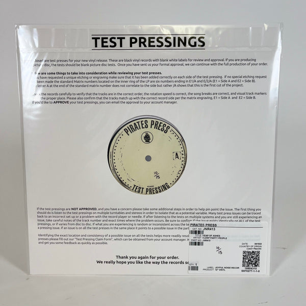 Heap of Ashes (Test Pressing)