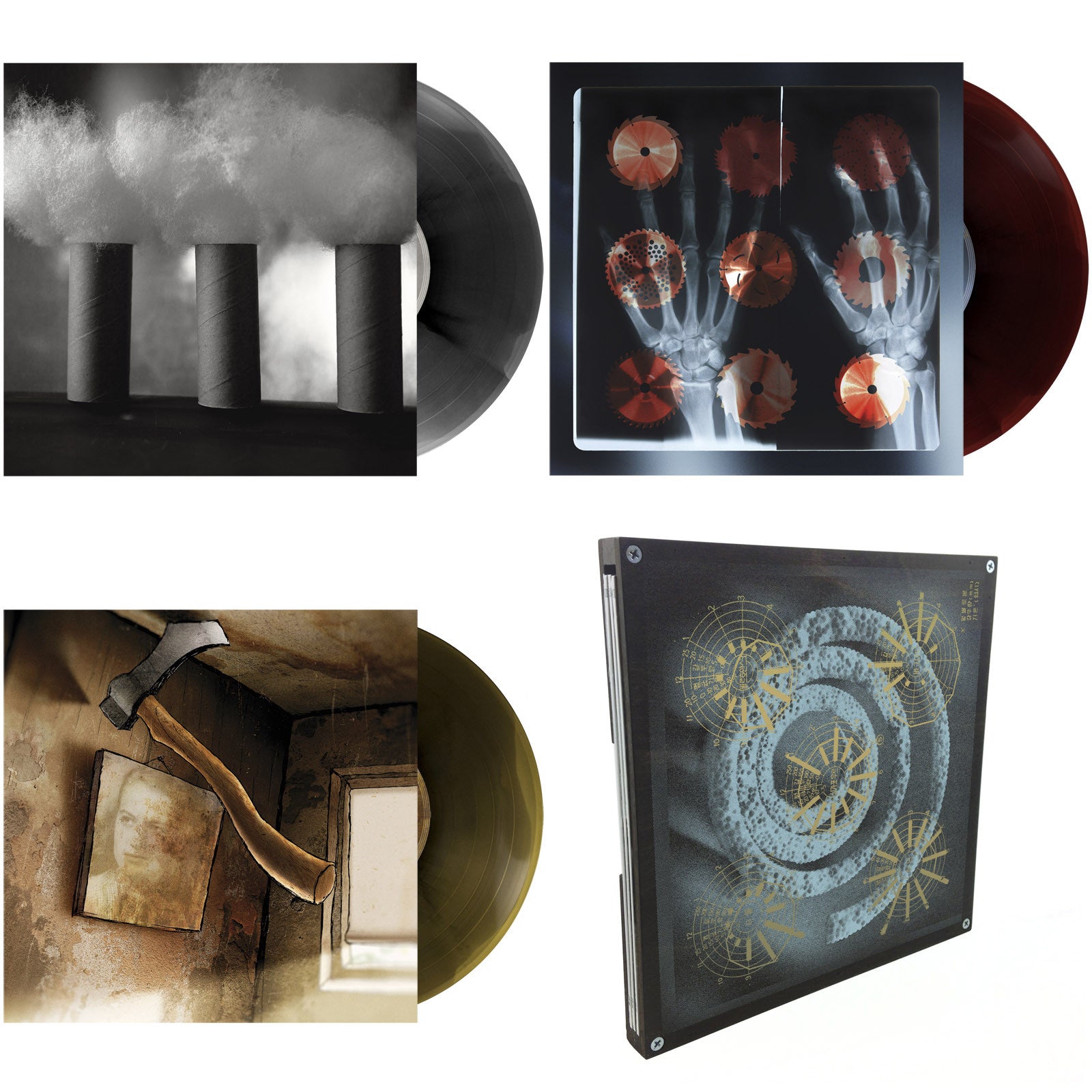 Split Series w/ David Lynch, Melvins, David Yow - Dumb Numbers - Joyful Noise Recordings - 2