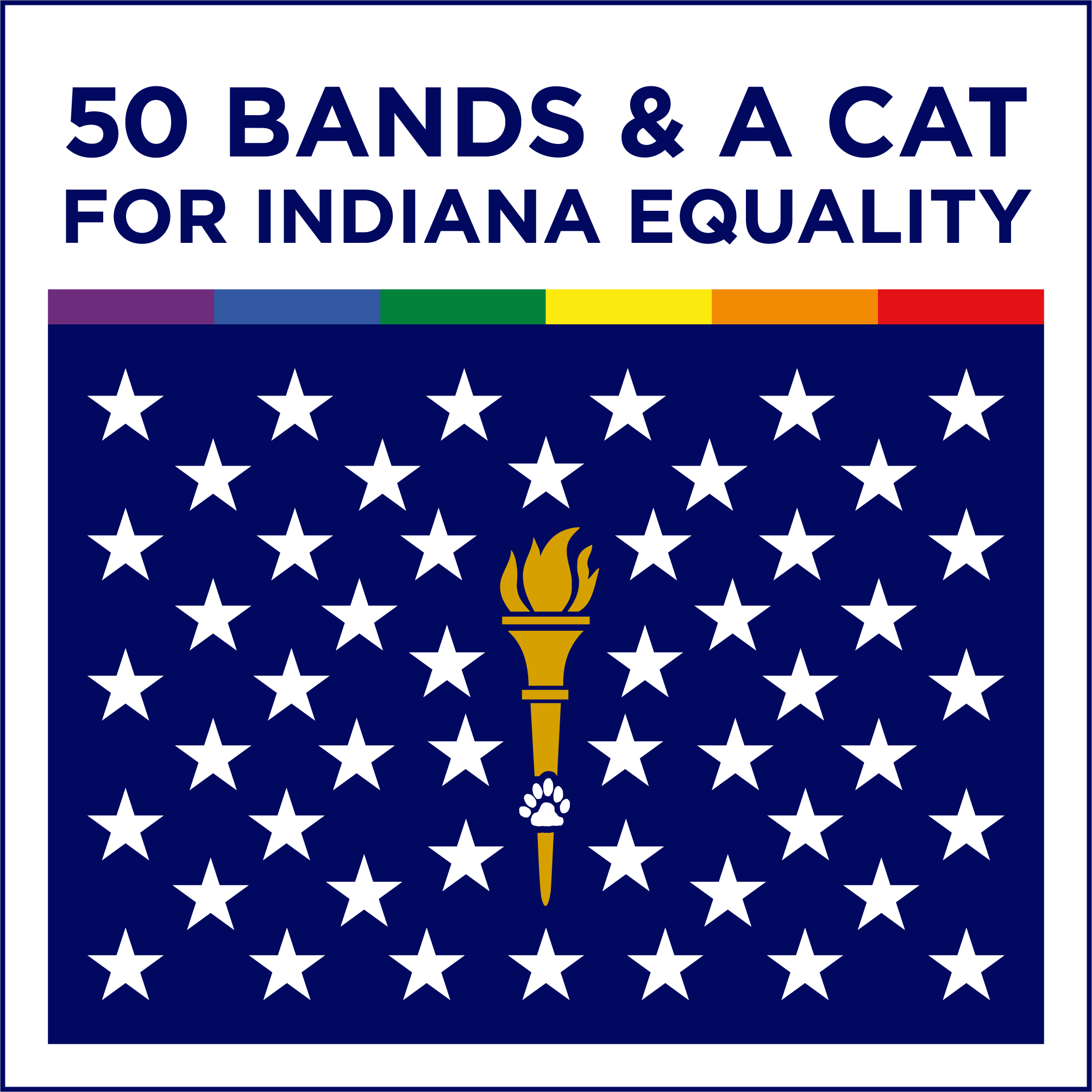 50 Bands & A Cat for Indiana Equality - Various Artists - Joyful Noise Recordings - 1