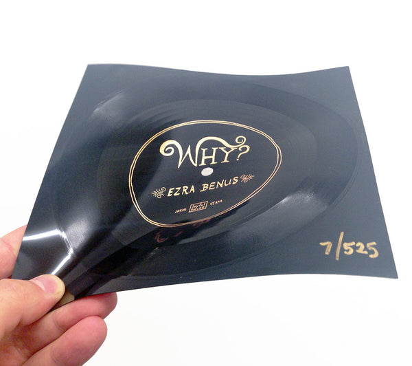 Ezra Benus - WHY? - Joyful Noise Recordings - 2